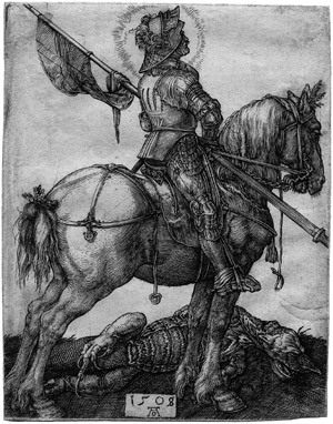 Lot 5107, Auction  107, Dürer, Albrecht, St. Georg zu Pferd