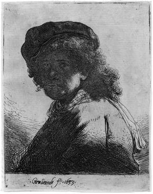 Lot 5205, Auction  107, Rembrandt Harmensz. van Rijn, Selbstbildnis