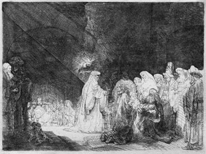 Lot 5209, Auction  107, Rembrandt Harmensz. van Rijn, Die Darstellung im Tempel