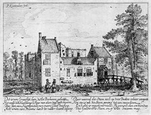 Lot 5242, Auction  107, Saenredam, Pieter Jansz., Die Ruine des Schlosses Assemburg; Schloß Berkenrode