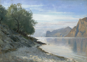 Lot 6113, Auction  107, Schick, Rudolf, Blick über den Gardasee von Torbole aus