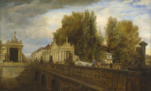 Lot 6142, Auction  107, Gaertner, Eduard - nach, Die Königsbrücke mit den Königskolonnaden vom Ufer der Königsstadt aus gesehen