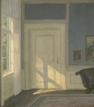 Lot 6195, Auction  107, Henriksen, William, Interieur im Sonnenschein