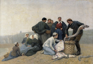 Lot 6202, Auction  107, Feyen, Eugène, Die Heimkehr des Fischers