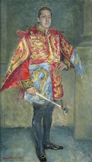 Lot 6205, Auction  107, Elwes, Simon, Porträt von Robin de La Lanne-Mirrless als Ritter des Dragon Rouge Ordens