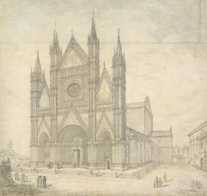 Lot 6686, Auction  107, Quaglio, Domenico II, Die Kathedrale von Orvieto