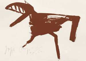 Lot 8026, Auction  107, Beuys, Joseph, Zeichen aus dem Braunraum