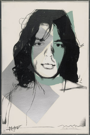 Lot 8374, Auction  107, Warhol, Andy, Mick Jagger