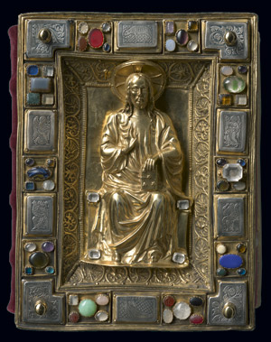Lot 1234, Auction  108, Speyerer Evangelistar, Faksimile mit Gold- und Silberdecke mit Edelsteinen