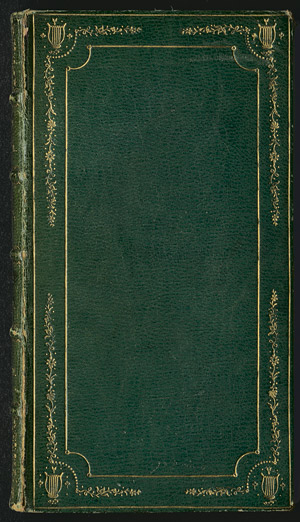 Lot 1854, Auction  108, Tannengrüner Chagrinlederband, mit reicher ornamentaler RVergoldung
