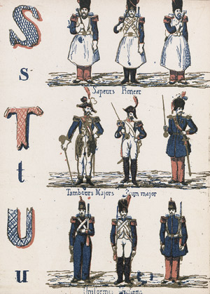 Lot 2027, Auction  108, Alphabet 41 militaire, Paris um 1870