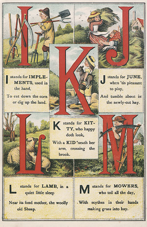Lot 2043, Auction  108, farm alphabet, The, London um 1890