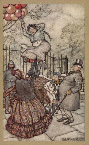 Lot 2088, Auction  108, Barrie, James M. und Rackham, Arthur - Illustr., Peter Pan in Kensington Gardens