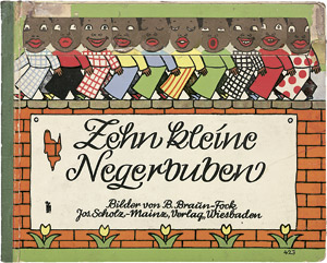 Lot 2100, Auction  108, Braun-Fock, Beatrice, Zehn kleine Negerbuben