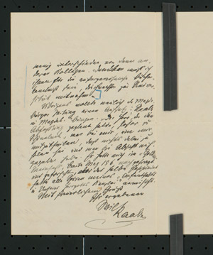 Lot 2273, Auction  108, Raabe, Wilhelm, Brief 1904 + 2 Beilagen