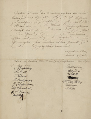 Lot 2481, Auction  108, Spohr, Louis, Brief aus Kassel