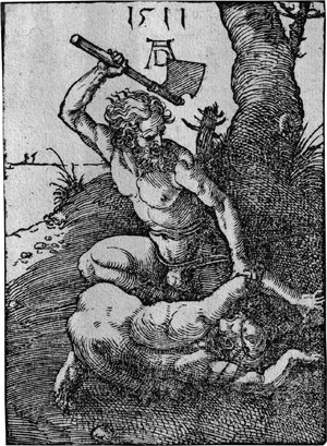 Lot 5083, Auction  108, Dürer, Albrecht, Kain tötet Abel