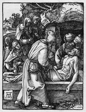 Lot 5093, Auction  108, Dürer, Albrecht, Grablegung Christi