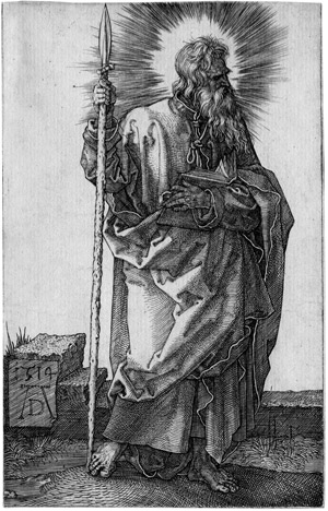 Lot 5095, Auction  108, Dürer, Albrecht, Der Apostel Thomas