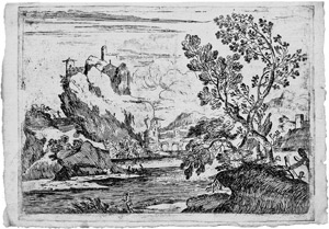 Lot 5137, Auction  108, Italienisch, um 1650. Landschaft mit einem Schäfer mit Herde 