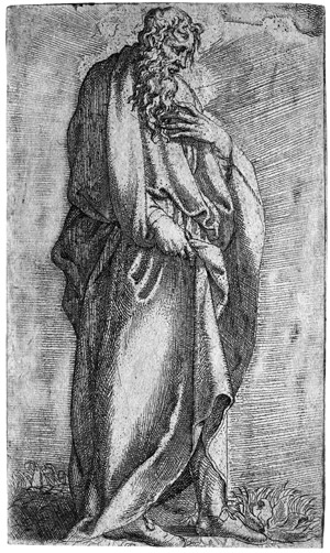 Lot 5179, Auction  108, Oberitalienisch, Ein Apostel in ganzer Figur, nach rechts gewandt