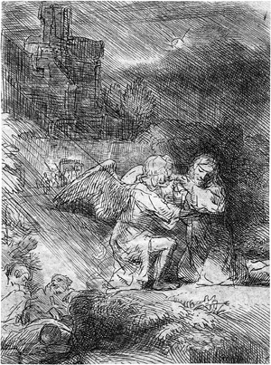 Lot 5210, Auction  108, Rembrandt Harmensz. van Rijn, Christus am Ölberg