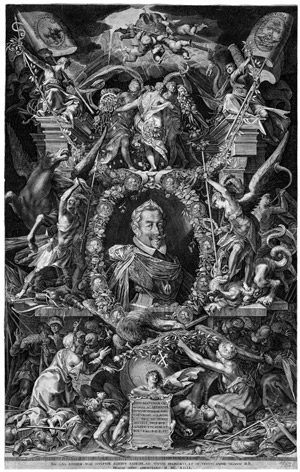 Lot 5235, Auction  108, Sadeler, Aegidius, Bildnis Kaiser Matthias von Österreich im Oval