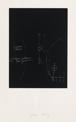 Lot 7039, Auction  108, Beuys, Joseph, Tafel I