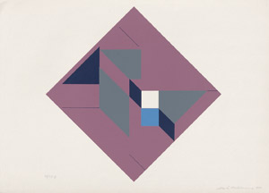 Lot 7394, Auction  108, Mahlmann, Max Hermann, Geometrische Kompositionen