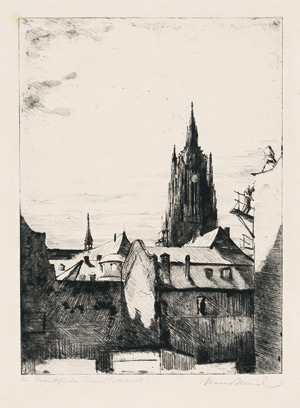 Lot 7416, Auction  108, Meid, Hans, Der Frankfurter Dom