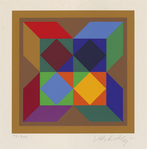 Lot 7574, Auction  108, Vasarely, Victor, Komposition