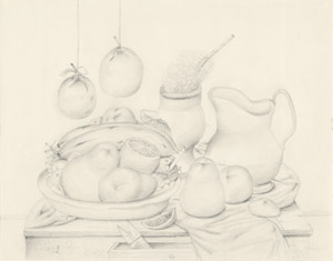 Lot 8031, Auction  108, Botero, Fernando, Stilleben mit hängenden Orangen