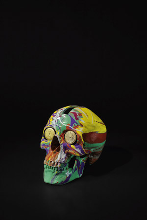 Lot 8100, Auction  108, Hirst, Damien, The Hours Spin Skull