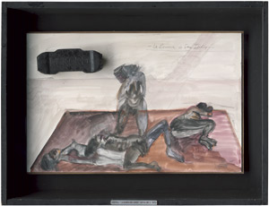 Lot 8309, Auction  108, Vostell, Wolf, La Quinta del Sordo (Goya) Nr. 3 - La Romeria de San Isidoro