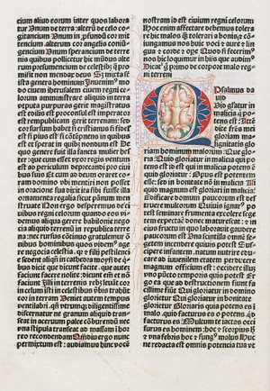 Lot 1035, Auction  109, Augustinus, Aurelius, Explanatio psalmorum (Teil II von 3)