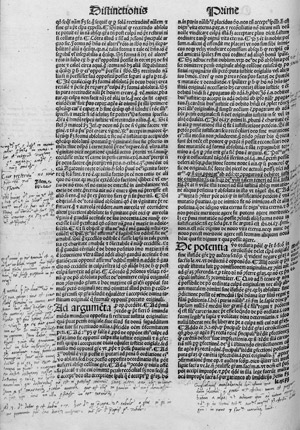 Lot 1050, Auction  109, Duns Scotus, Johannes, Quaestiones in quattuor libros sententiarum (Teile III und IV (von 4)