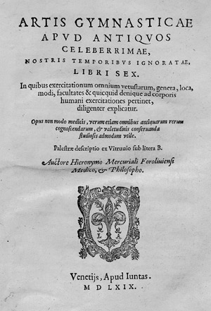 Lot 1104, Auction  109, Mercuriale, Girolamo, Artis gymnasticae apud antiquos celeberrimae