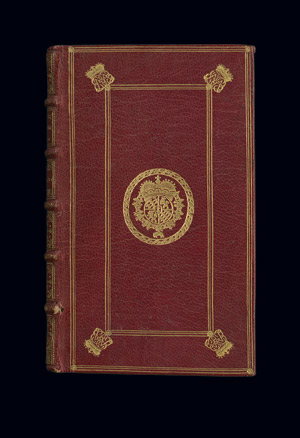 Lot 2033, Auction  109, Dunkelroter Maroquinband, aus der Bibliothek von Kurfürst Maximilian II. Emanuel 