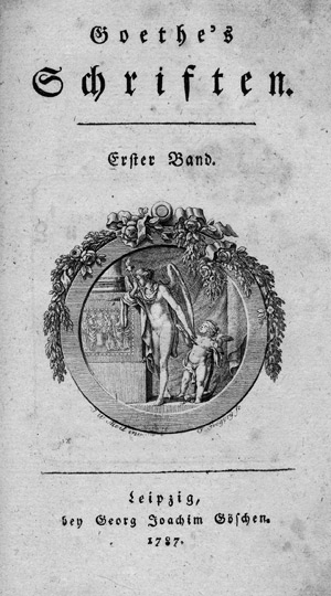 Lot 2061, Auction  109, Goethe, Johann Wolfgang von, Schriften (Nachdruck)
