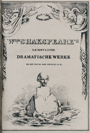 Lot 2163, Auction  109, Shakespeare, William, Saemmtliche dramatische Werke übersetzt im Metrum des Originals