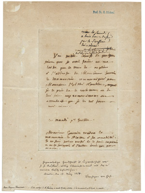 Lot 2517, Auction  109, Rousseau, Jean Jacques, Brief 1760