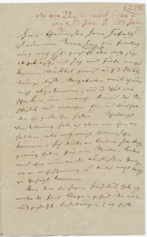 Lot 2548, Auction  109, Schleiermacher, Friedrich, Brief 1806