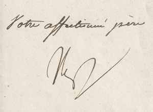 Lot 2588, Auction  109, Napoleon I. Bonaparte, Brief 1810 an Eugène de Beauharnais