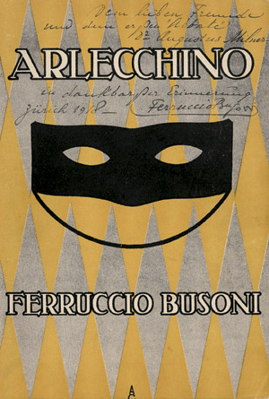 Lot 2645, Auction  109, Busoni, Ferruccio, Klavierauszug mit eigenhänd. Widmung