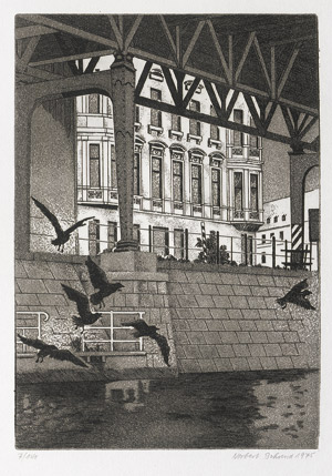 Lot 3036, Auction  109, Berliner Kanallandschaften, 12 Blatt signierte Original-Radierungen
