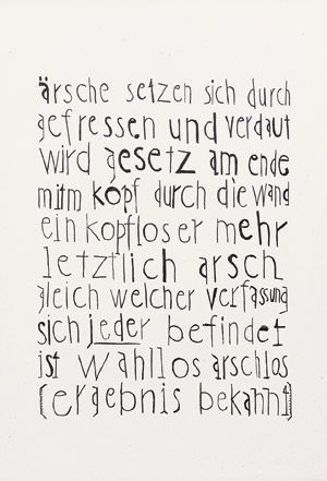 Lot 3092, Auction  109, Döring, Stefan, Zehn Gedichte, geschrieben von Uta Hünniger