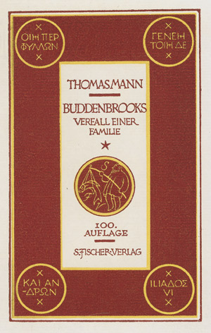 Lot 3314, Auction  109, Mann, Thomas, Buddenbrooks 100. Aufl. 