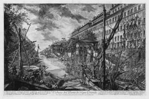 Lot 5295, Auction  109, Piranesi, Giovanni Battista, Veduta del Porto di Ripa Grande