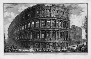 Lot 5296, Auction  109, Piranesi, Giovanni Battista, Veduta dell'Anfiteatro Flavio, detto il Colosseo