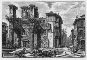 Lot 5300, Auction  109, Piranesi, Giovanni Battista, Veduta degli Avanzi del Foro di Nerva